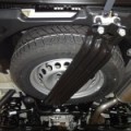 Seikel Unterflur-Ersatzradhalter für größere Reifen für VW T5/T6/T6.1